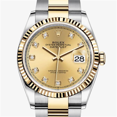 rolex datejust 36mm acciaio e oro|rolex datejust 36mm price.